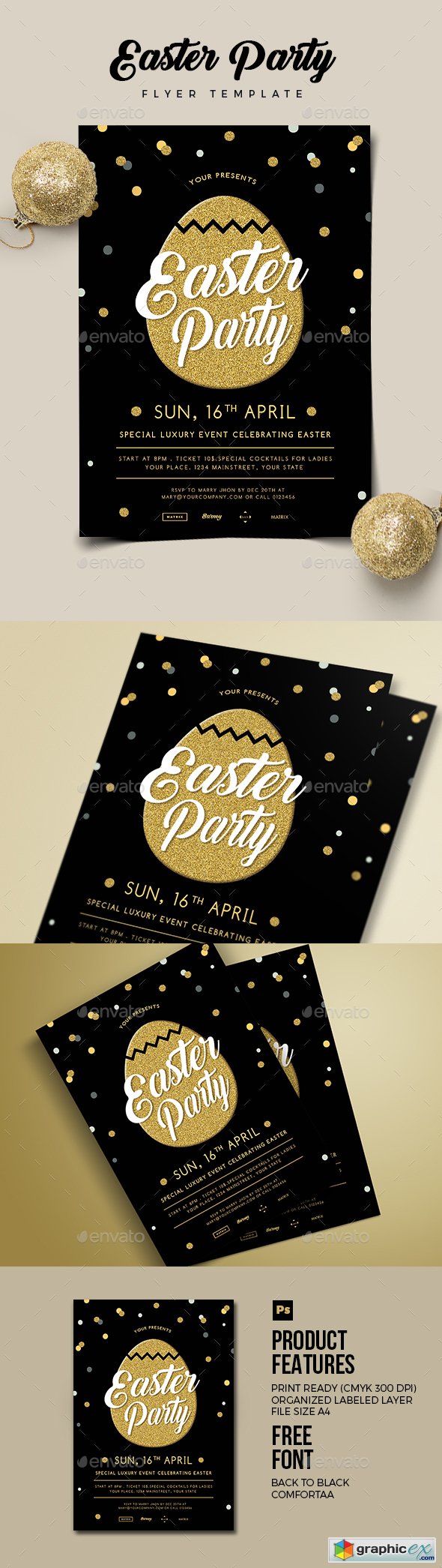 Easter Party Flyer 02