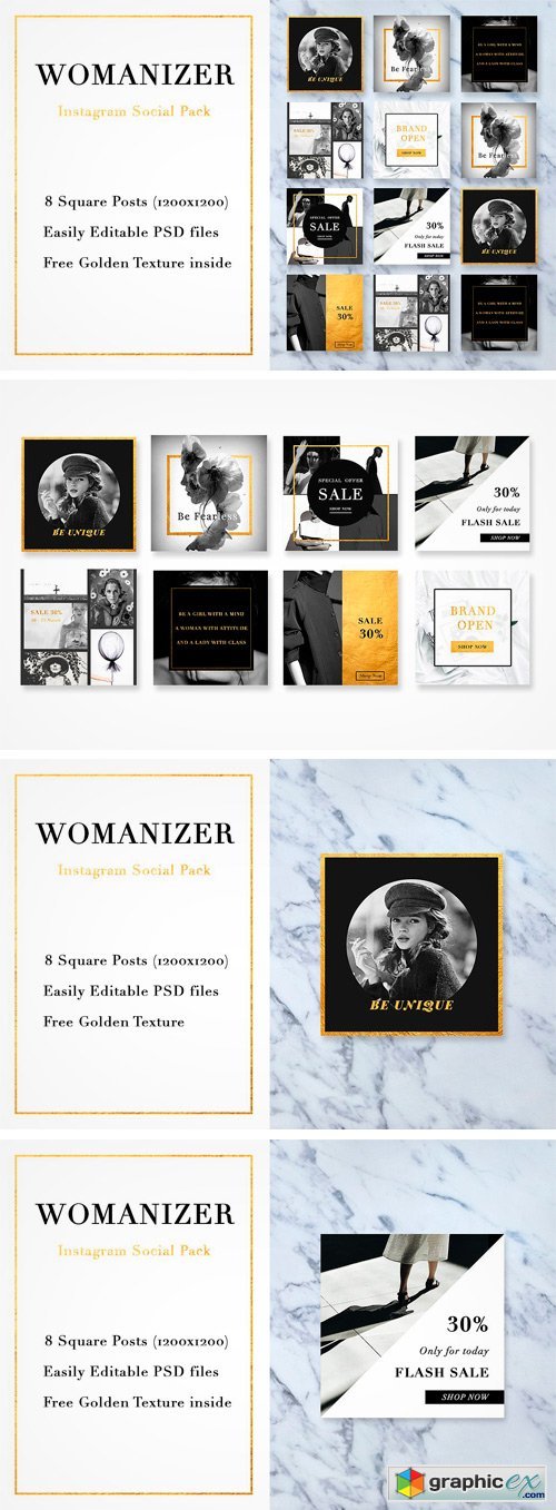 The Womanizer Social Media Pack