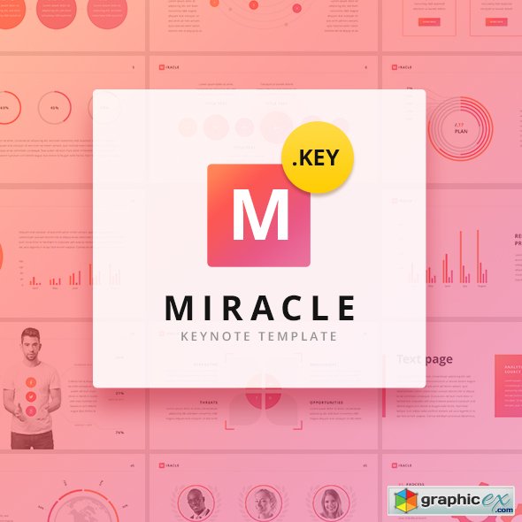 Miracle Modern Keynote Template
