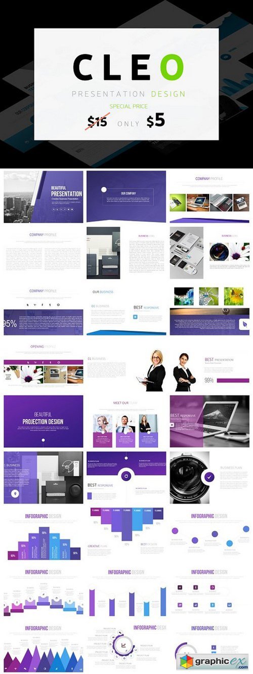 CLEO - Powerpoint Templates