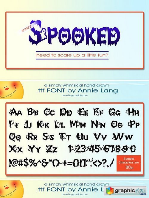 Annie's Spooked Font