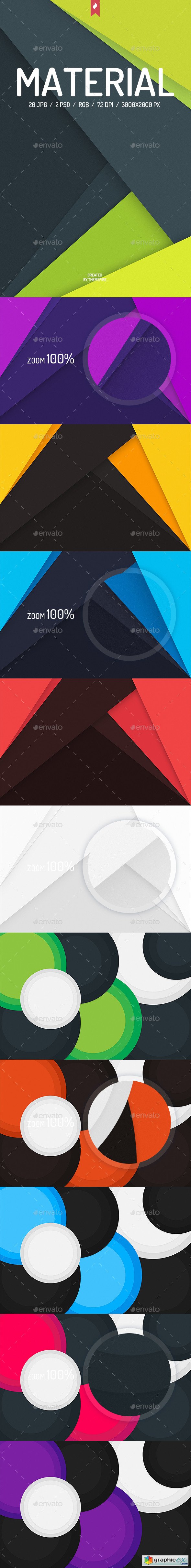 20 Material Design Backgrounds