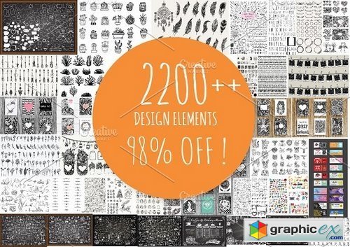 2200++ Design elements