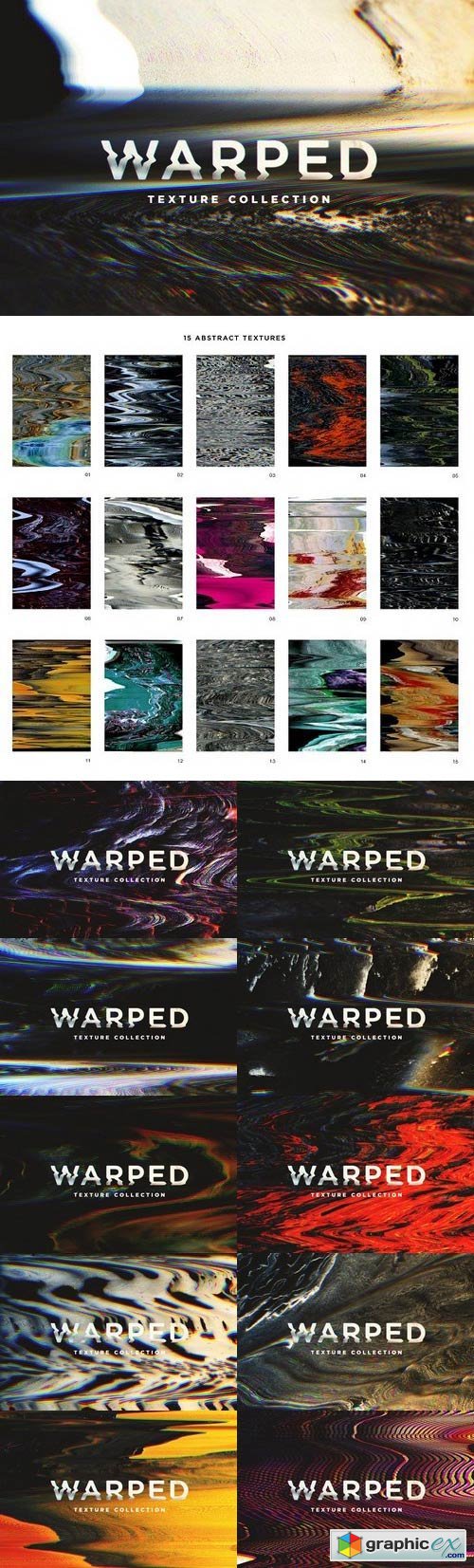 Warped Textures (Extra Large)