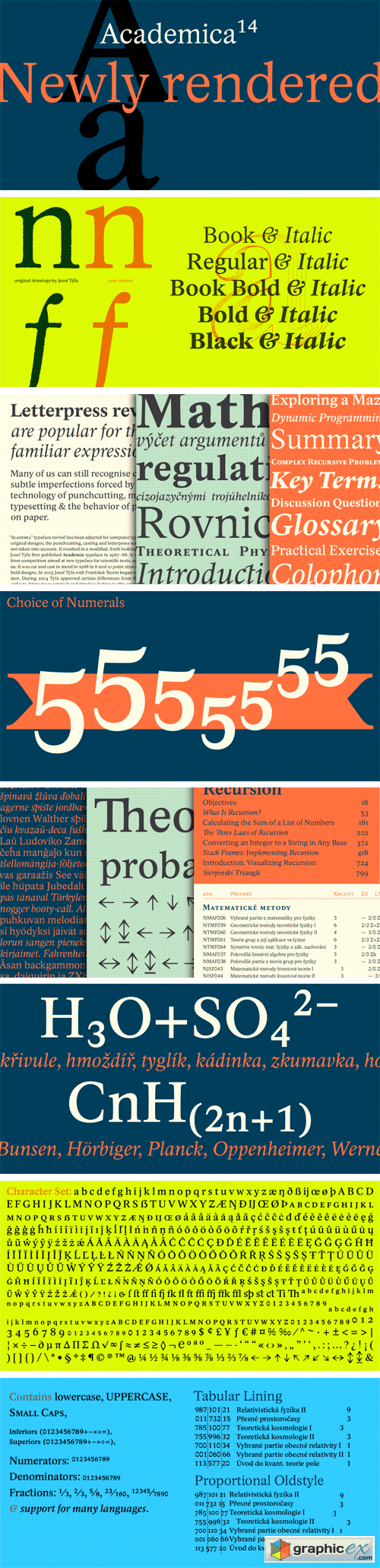 Academica Font Family