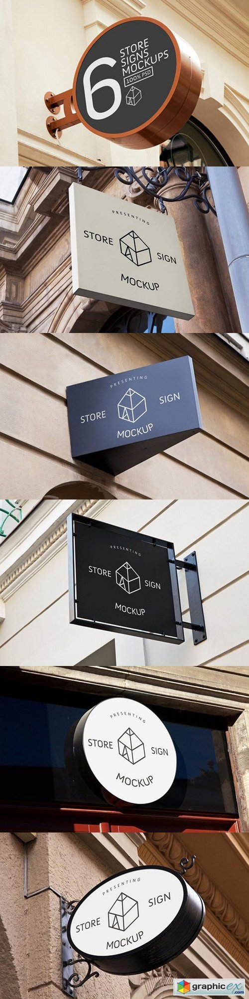 Store Signs Mock-Ups
