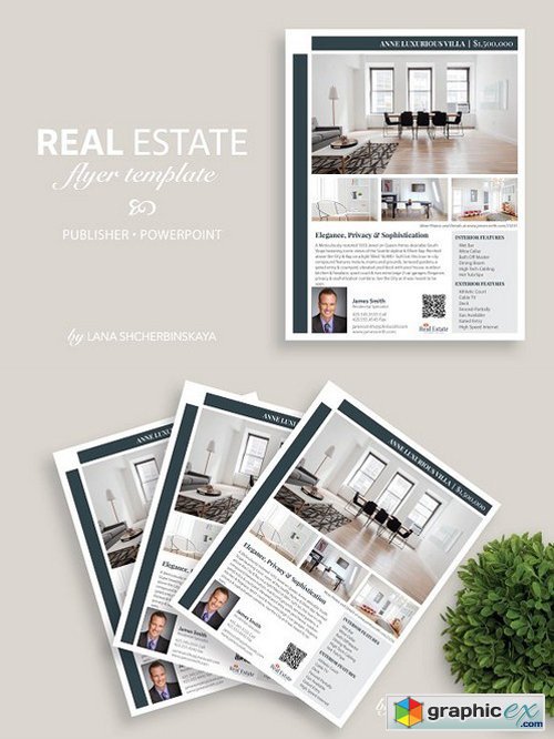 Real Estate Flyer Template No.6