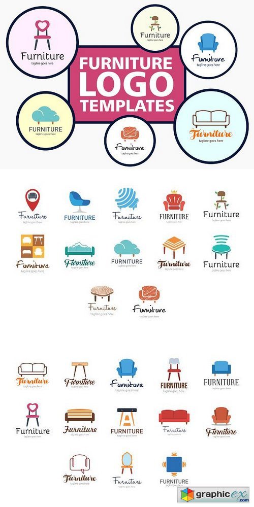 Furniture Logo Templates
