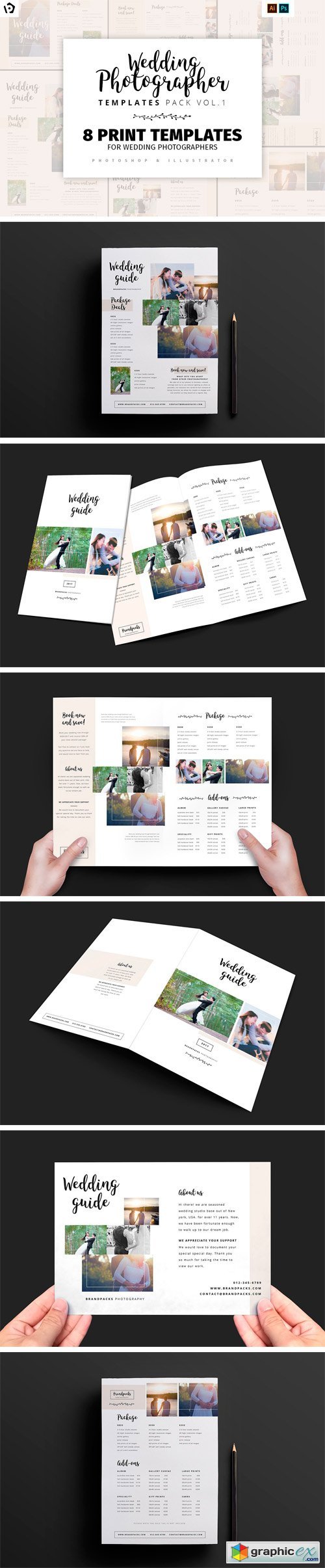 Wedding Photography Templates Pack 1