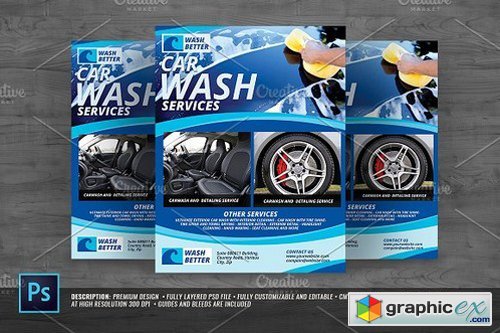 Car Wash Flyer 1382633