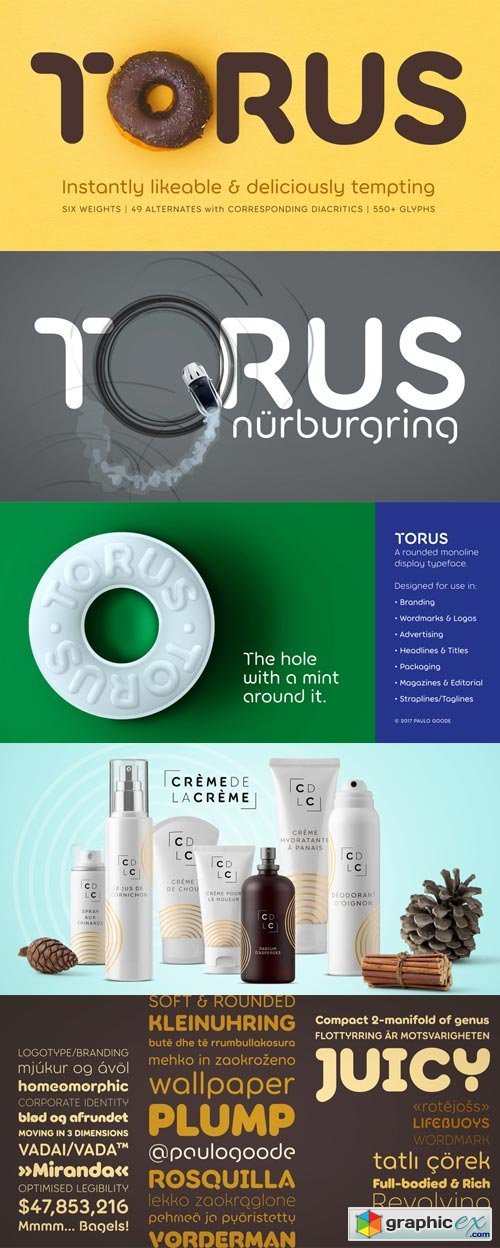 Torus Font Family Torus Font Family