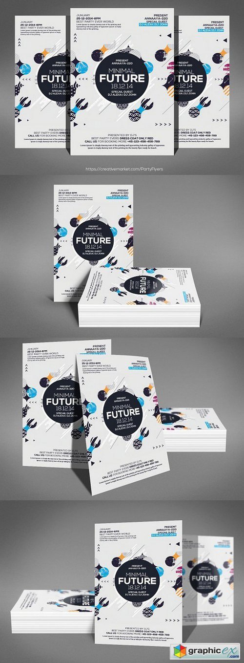 Abstract Future Flyer