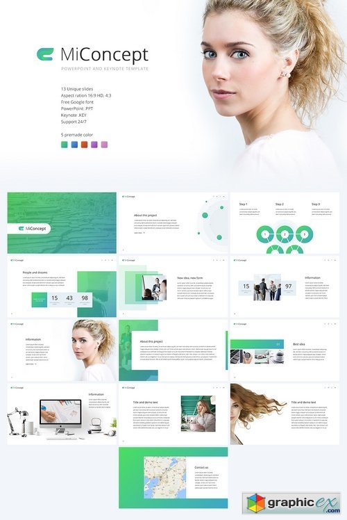 MiConcept PowerPoint & Keynote Templates