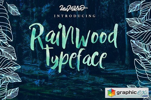 Rainwood Typeface