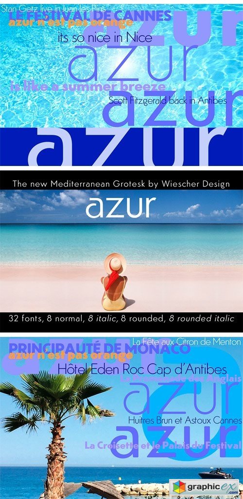 Azur Fonts