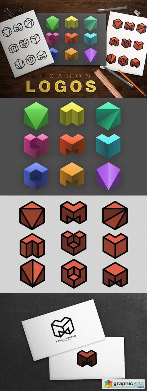 Hexagon Logos