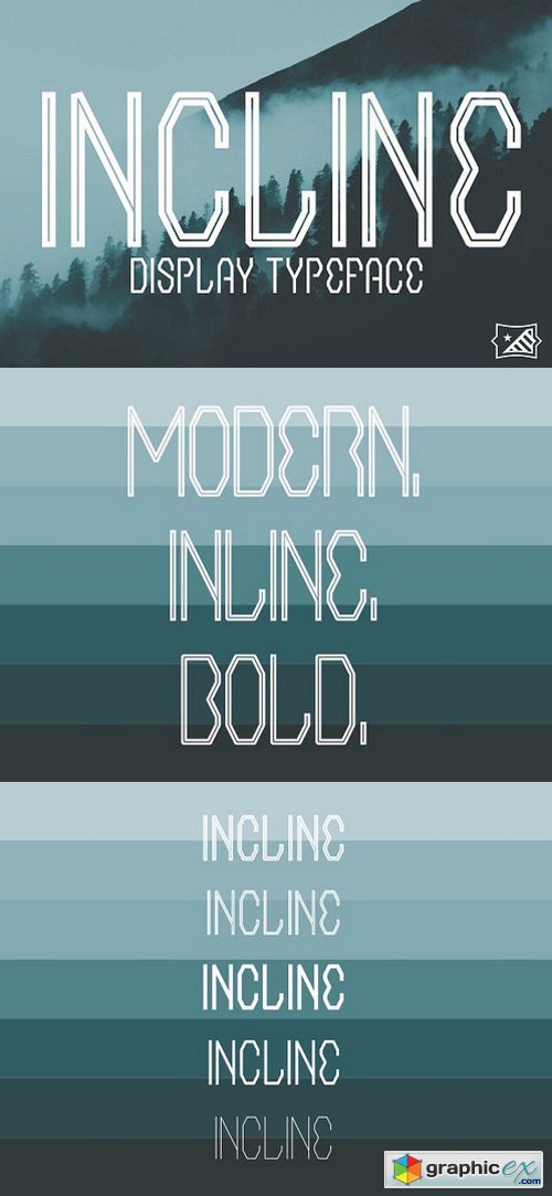 AE Incline - Display Typeface