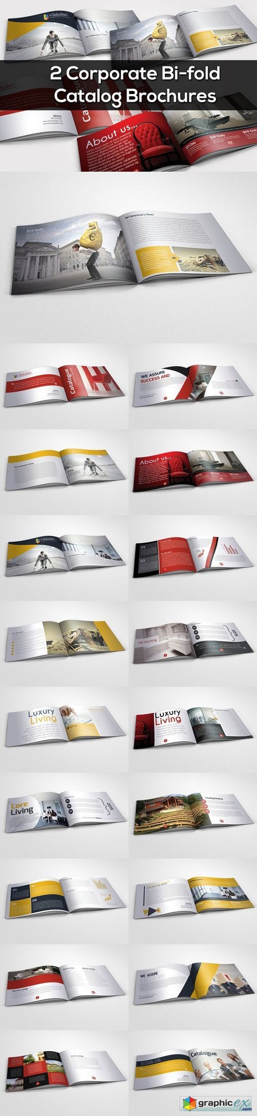 2 BiFold Catalog Brochure Bundle