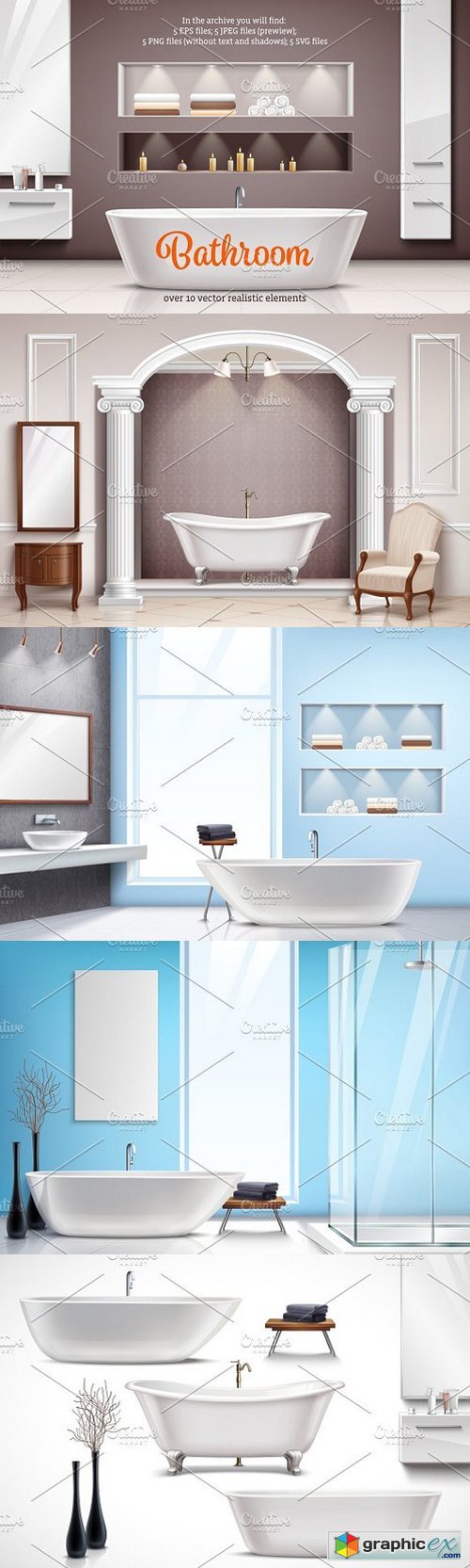 download bathroom custom shapes for photoshop cc