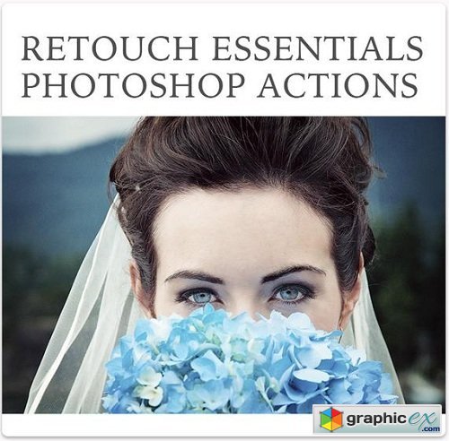 Urbanbloom Actions - Retouch Essentials Photoshop Actions