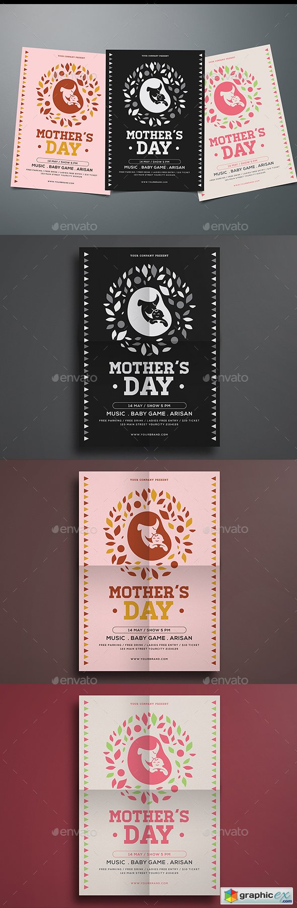 Simple Mother's Day Flyer