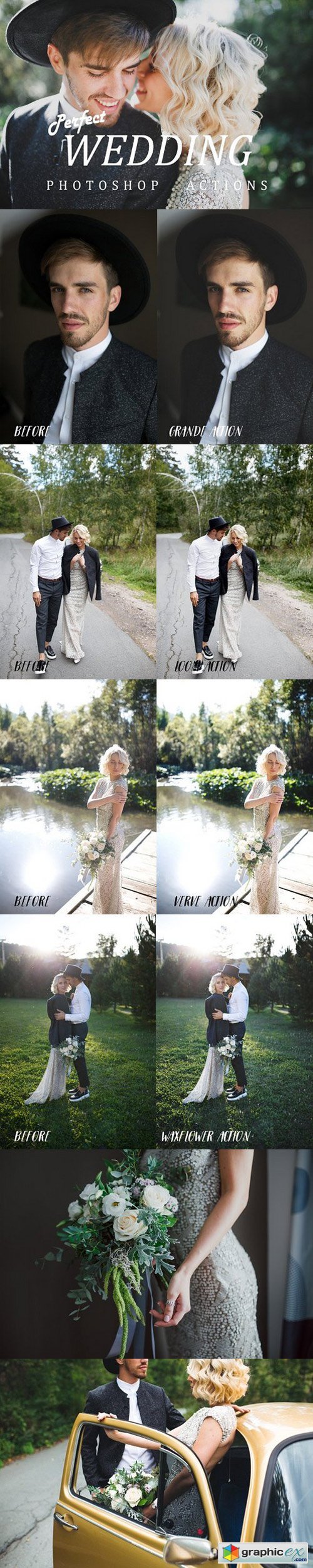 Photoshop wedding actions