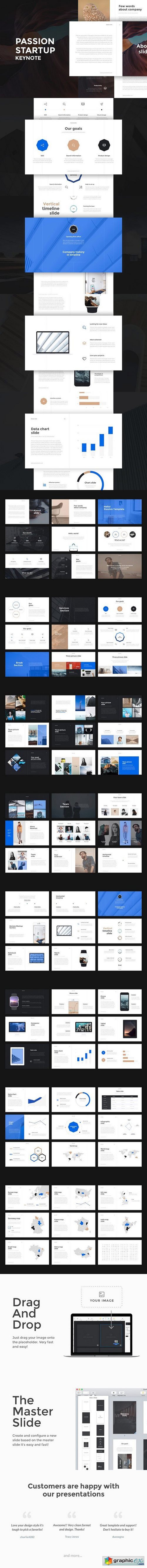 Passion Keynote Template + GIFT