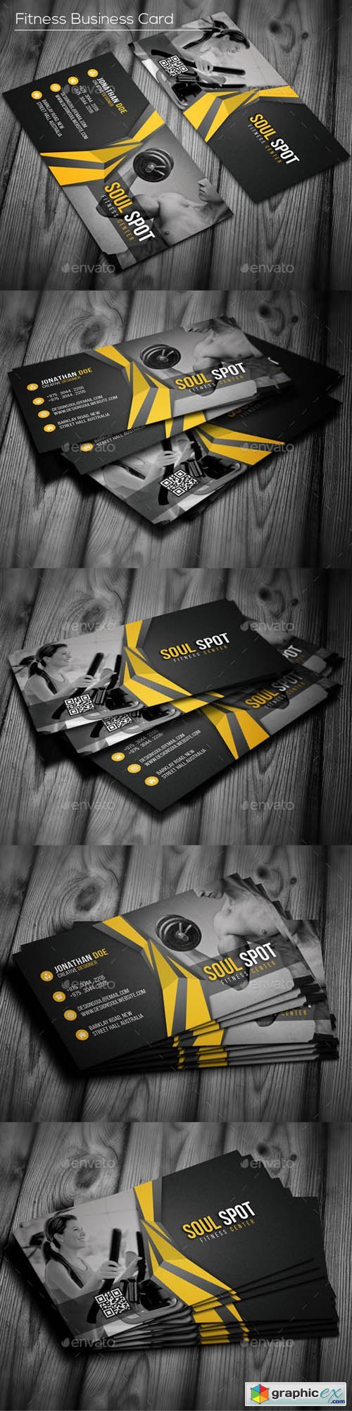Fitness Business Card 16835858