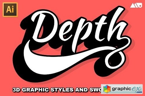 Depth - 3D Extrude and Swoosh Kit 108282