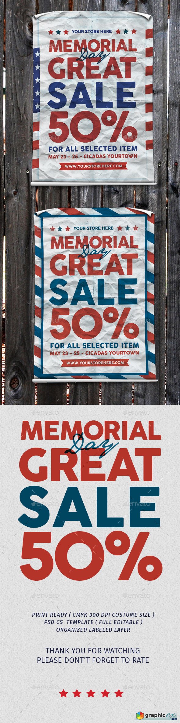 Memorial Great sale