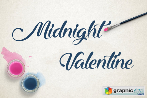 Midnight Valentine Font