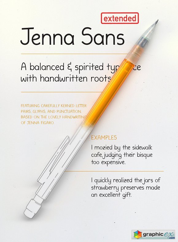 Jenna Sans (Extended License)
