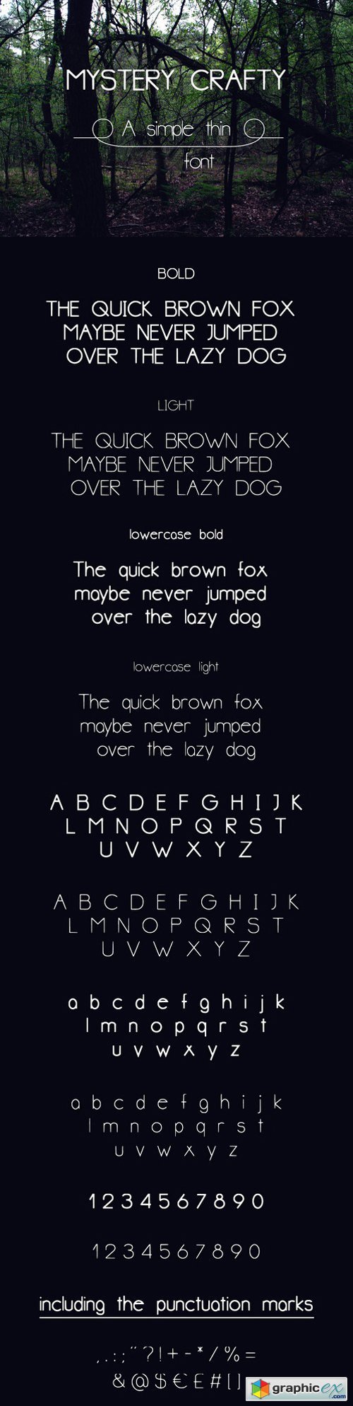 Mystery Crafty font