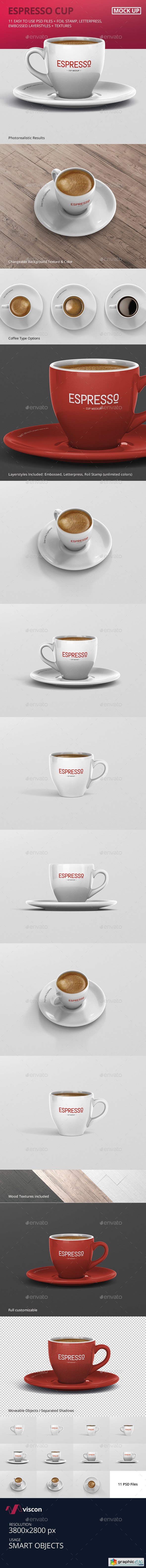 Espresso Cup Mockup