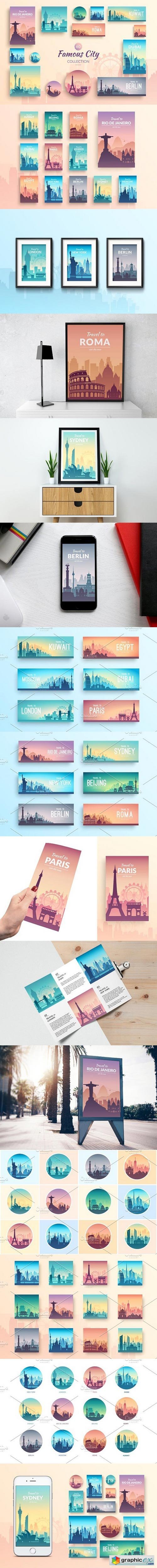 Famous Cities Collection