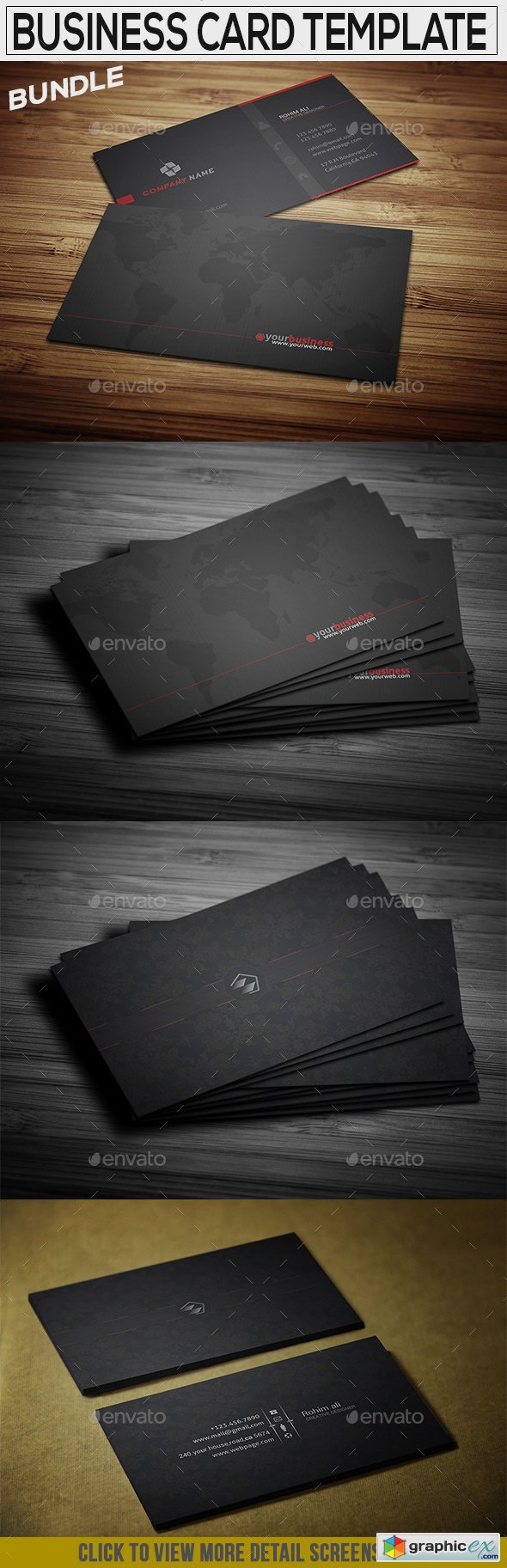 2 in 1 Business Card Bundle