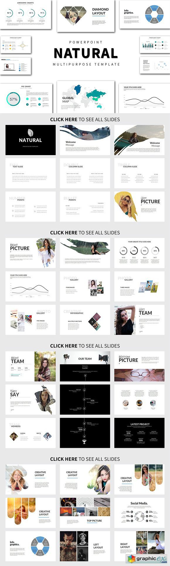 Natural PowerPoint Template