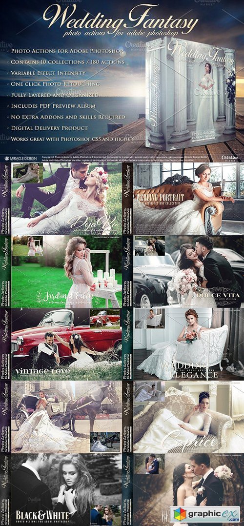Actions for Photoshop / Wedding 1504866