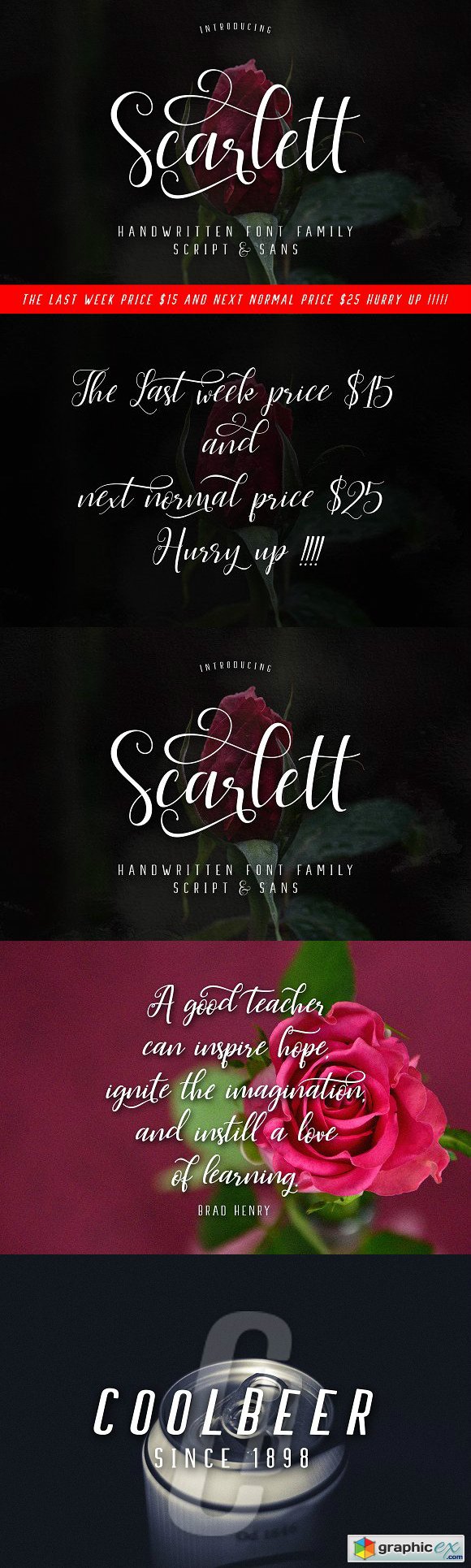 Scarlett Font Family