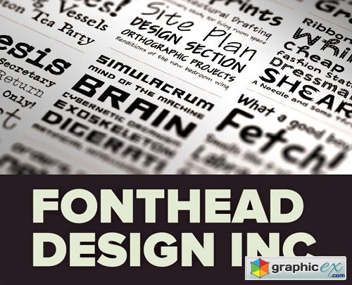 Fonthead Design Fonts Complete Bundle