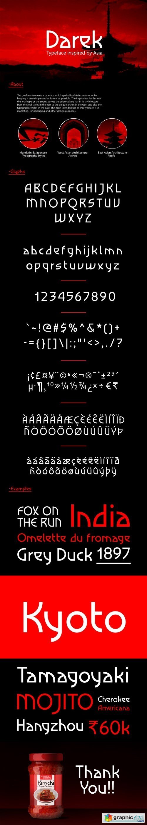 Darek Typeface