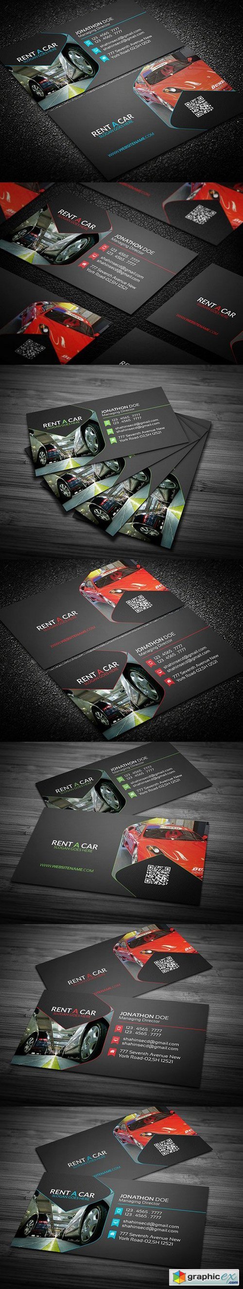 Rent Business Card