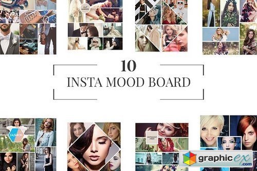 10 Instagram Mood Board Templates V1