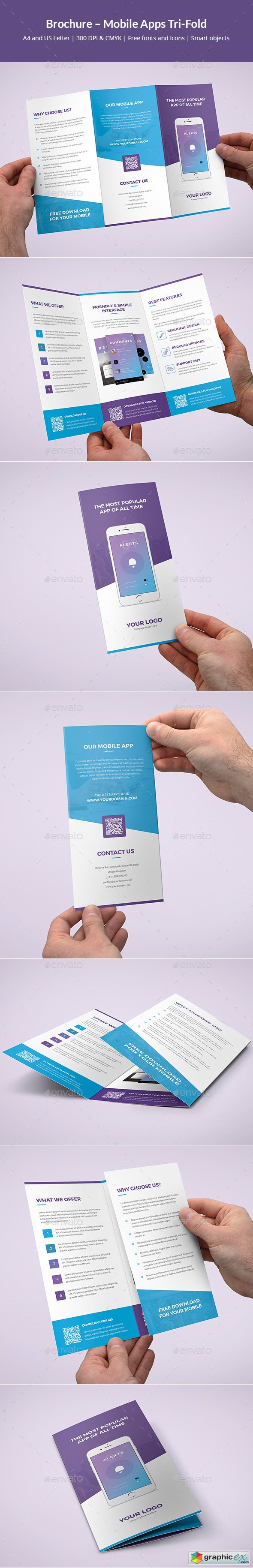 Brochure  Mobile Apps Tri-Fold