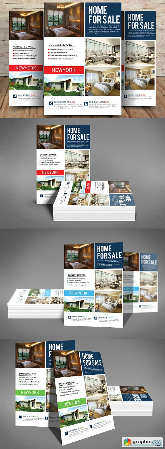 Real Estate Flyer Template 1592377