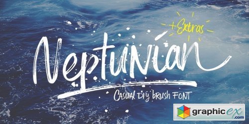 Neptunian Font - 2 Fonts
