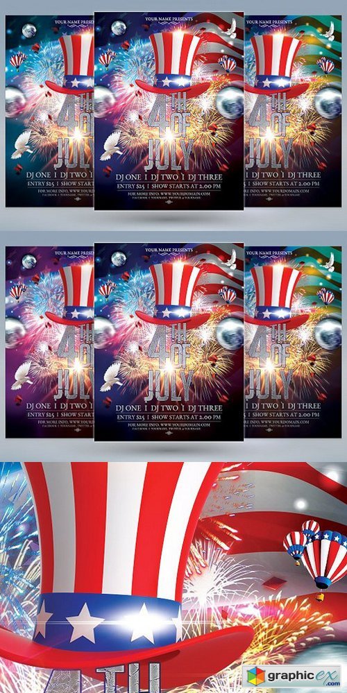 4th of July Flyer 1558539