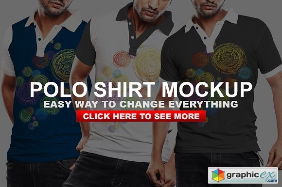 Polo Shirt Mockup 1614192
