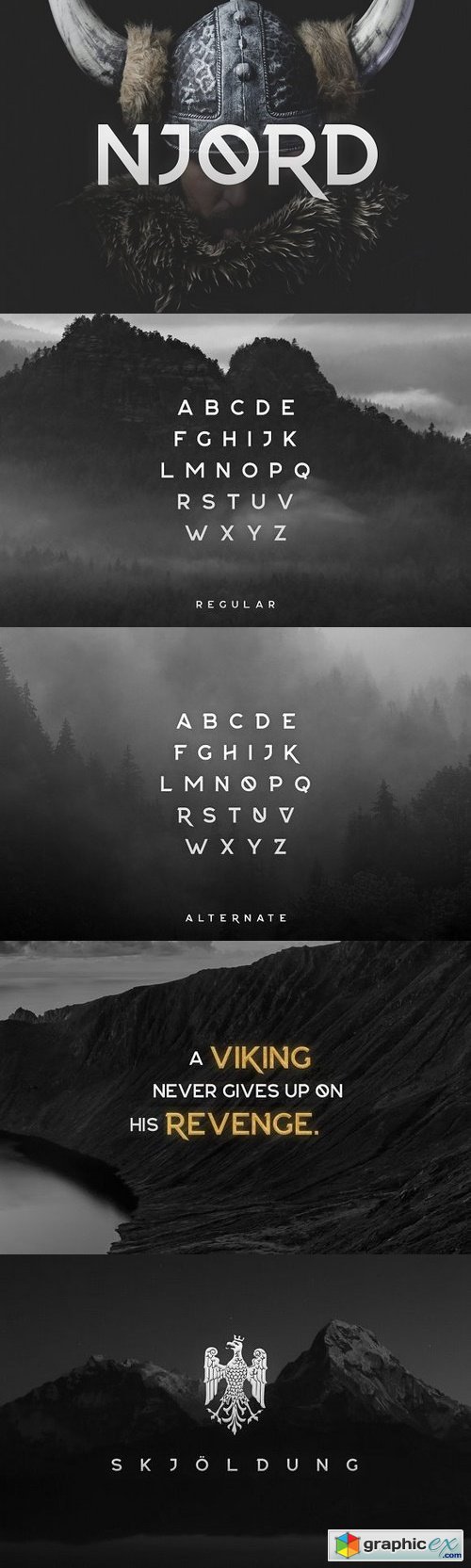 Njord Typeface