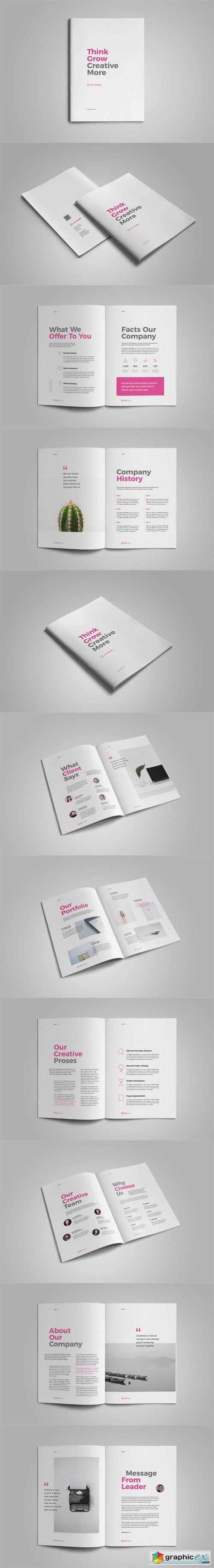Clean Creative Brochure